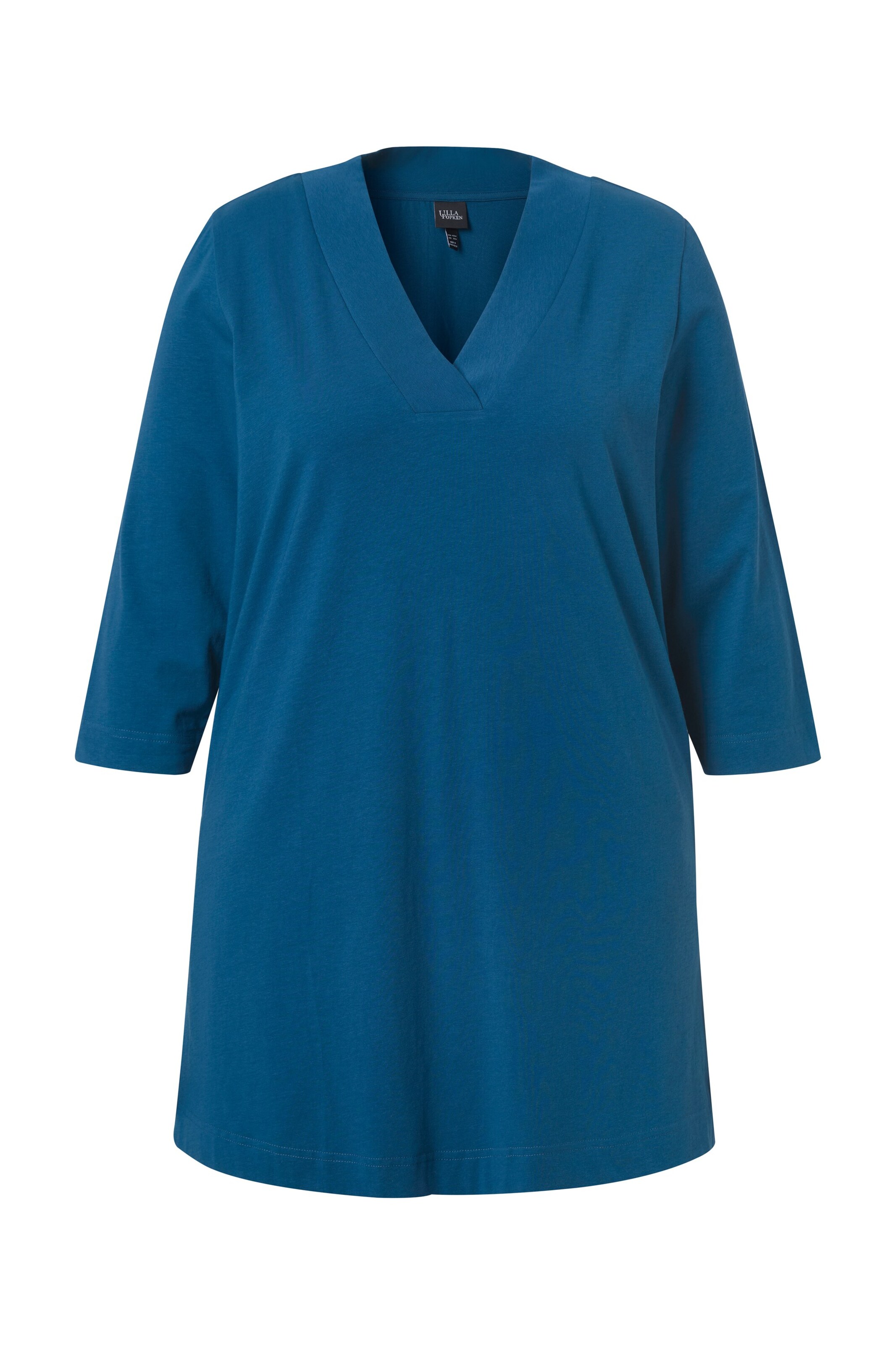 Ulla Popken Shirt in Blau: Vorderseite