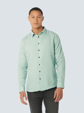 No Excess Regular fit Button Up Shirt in Green: front