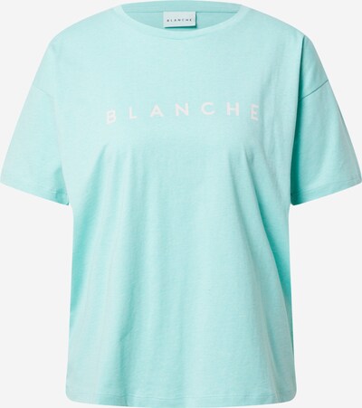 Blanche Shirt 'Main' in Turquoise / White, Item view