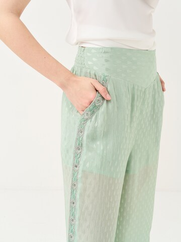 Camomilla Italia Wide leg Broek 'Paki' in Groen