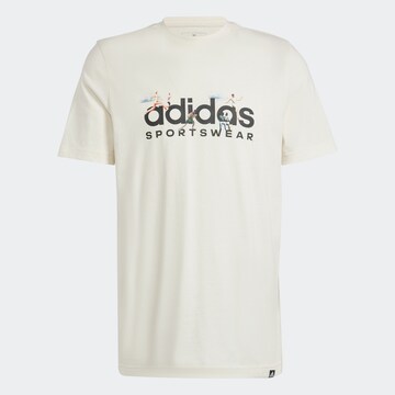 ADIDAS SPORTSWEAR Μπλουζάκι σε μπεζ