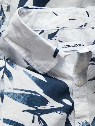 Jack & Jones Plus Regular fit Srajca 'JJHONOLULU' | bela barva