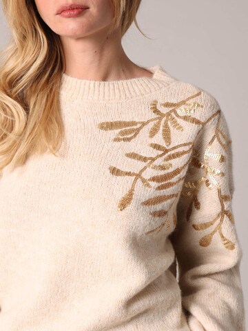 Deeluxe Sweater 'NADITA' in Beige