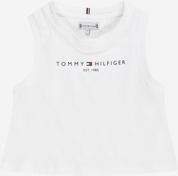TOMMY HILFIGER - Top 'Essential' em branco: frente