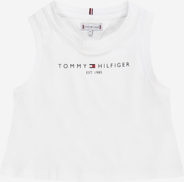TOMMY HILFIGER Top 'Essential' in White: front