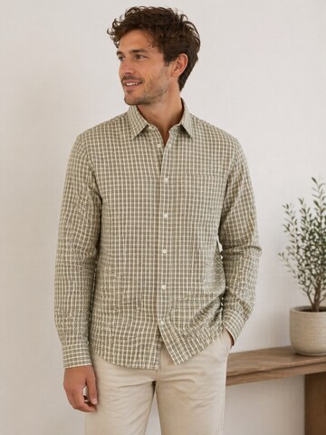 SELECTED Regular Fit Hemd 'SLHRegfreddie'‌‌‌‌‌‌‌‌‌‌ in Beige