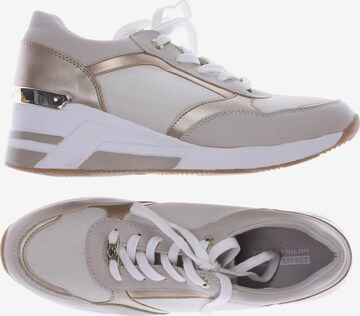TOM TAILOR Sneakers & Trainers in 43 in Beige: front