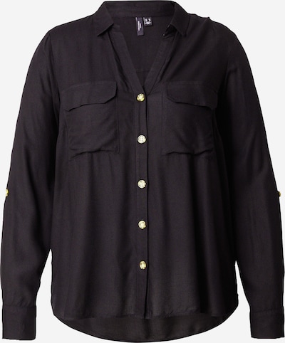 Vero Moda Curve Pusero 'Bumpy' värissä musta, Tuotenäkymä