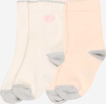 PETIT BATEAU Socks in Beige: front