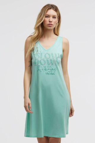 Soccx Summer Dress in Blue: front