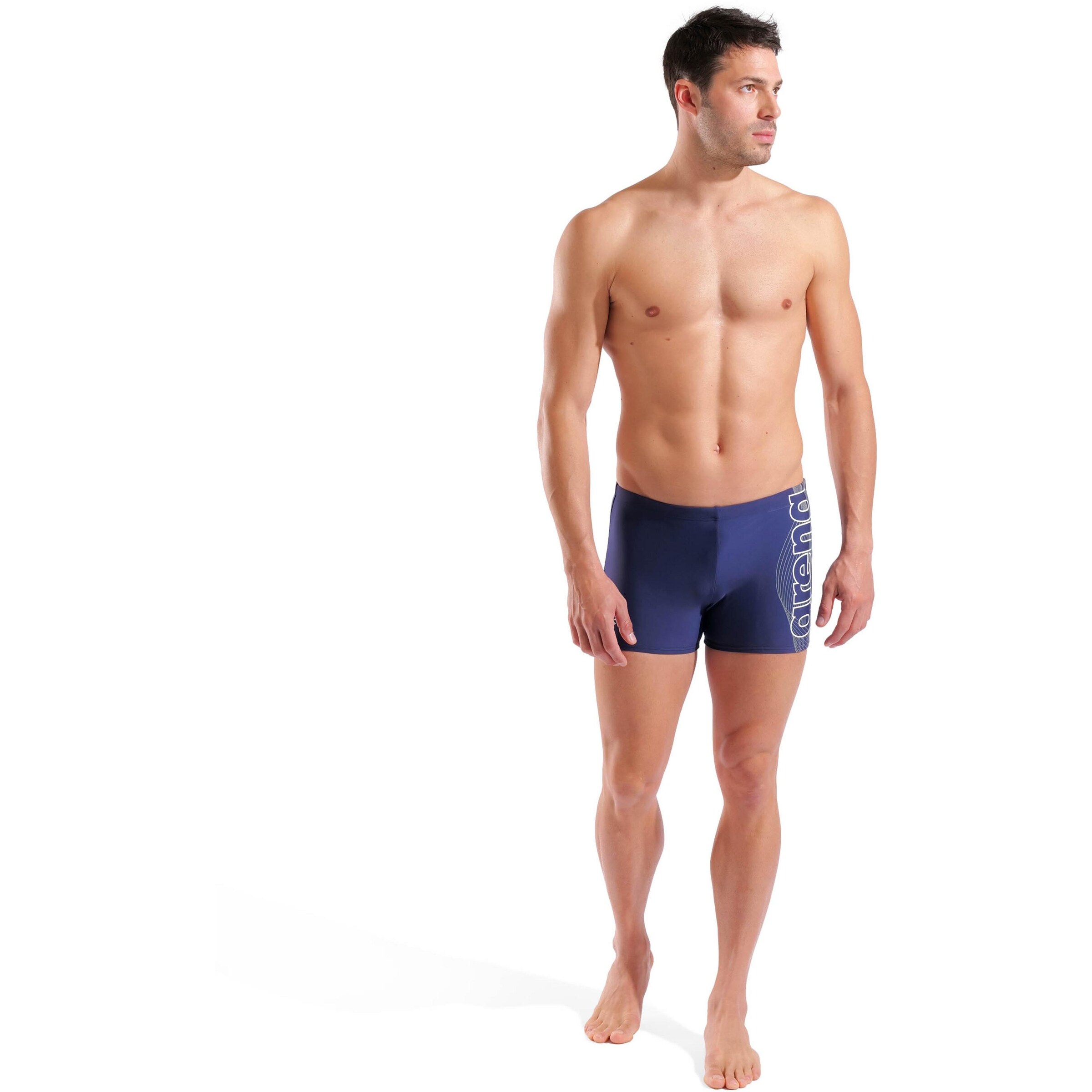 ARENA Athletic Swim Trunks in Blue