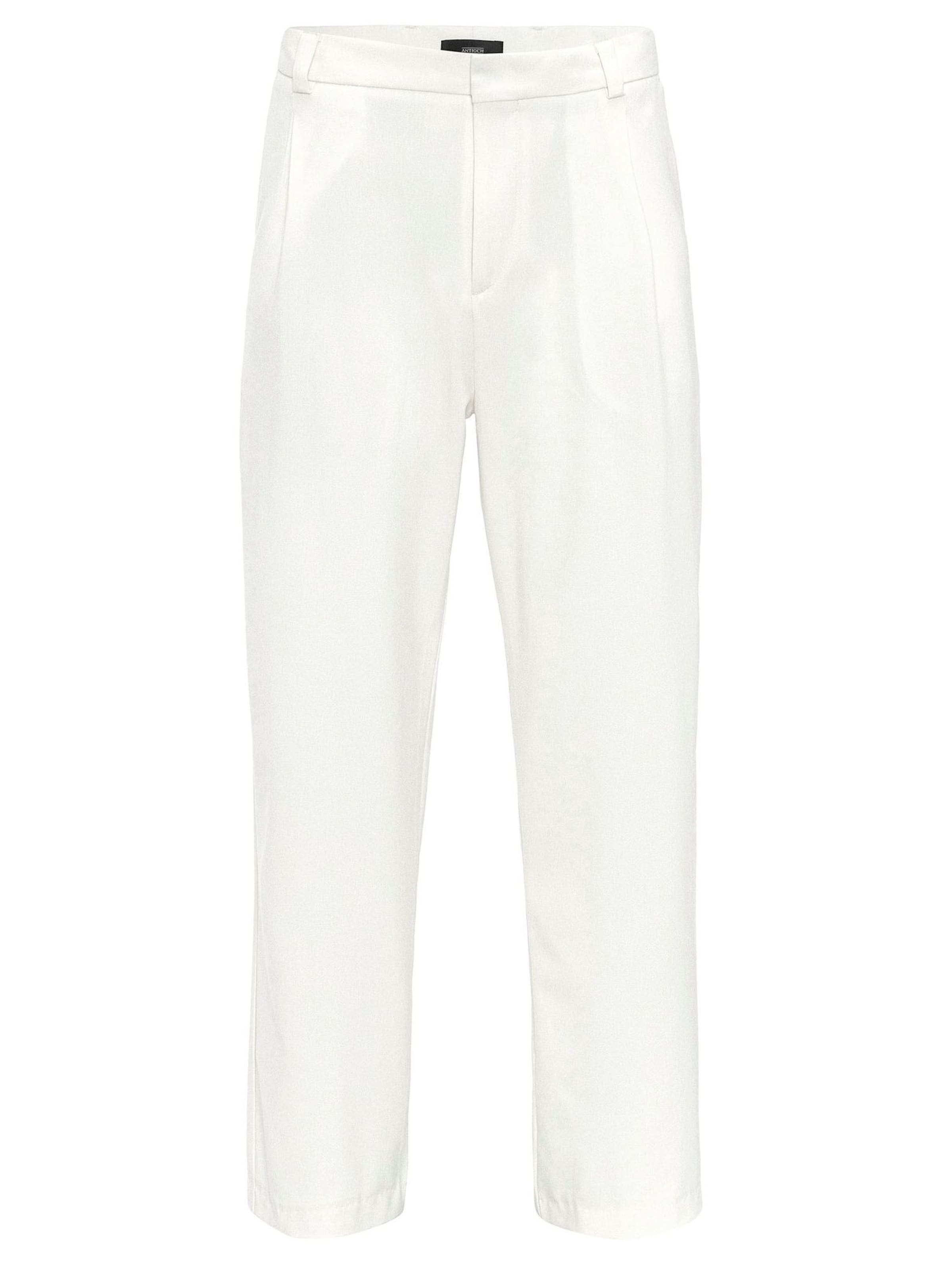 Antioch Плиссированные брюки 'Doha' в Белый: спереди
