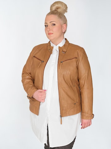 Maze Between-Season Jacket in Brown: front