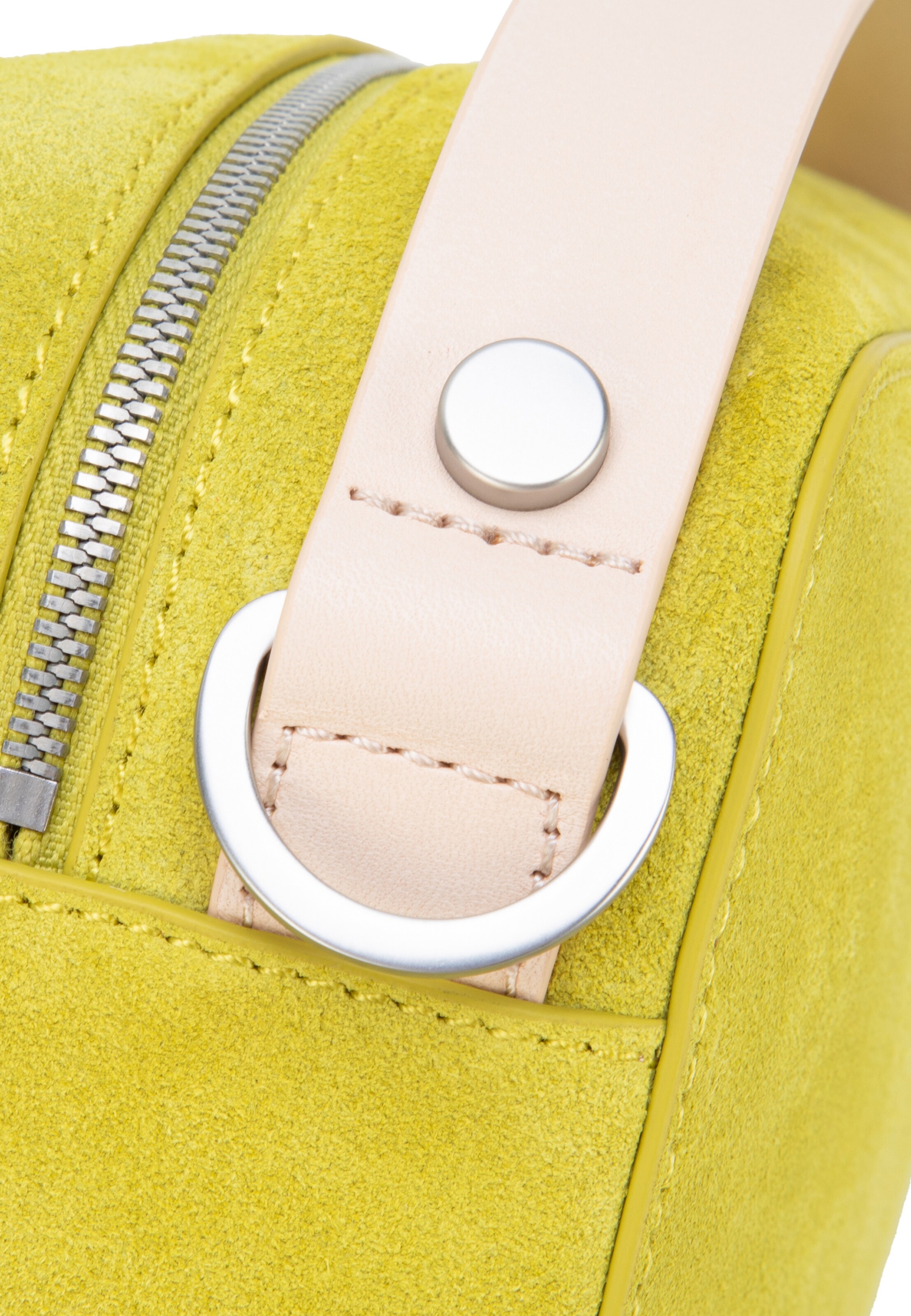 BREE - Mala de ombro 'The Icons Cube' em amarelo