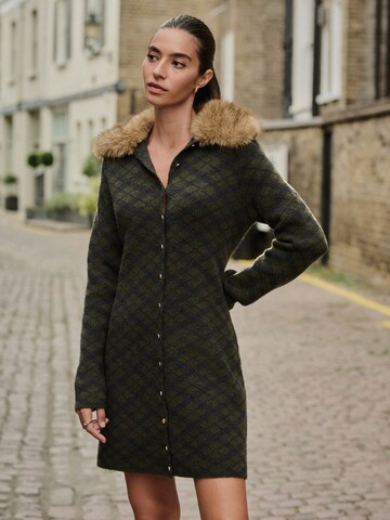 Rochie tricotat de la Next pe verde: față