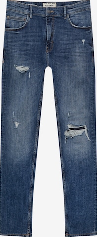Pull&Bear Slimfit Jeans in Blau: predná strana
