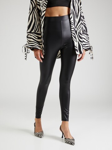 Skinny Leggings 'MEGAN' ONLY en noir : devant