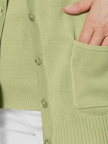 Goldner Gebreid vest in Groen