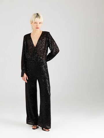 SECOND FEMALE Jumpsuit 'Moonshine' i svart: framsida