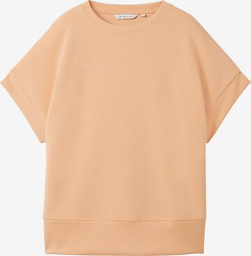 T-shirt TOM TAILOR en orange : devant