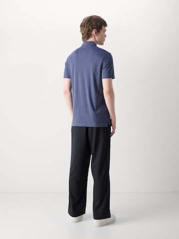 BOSS Футболка 'Pitton' в Синий: сзади