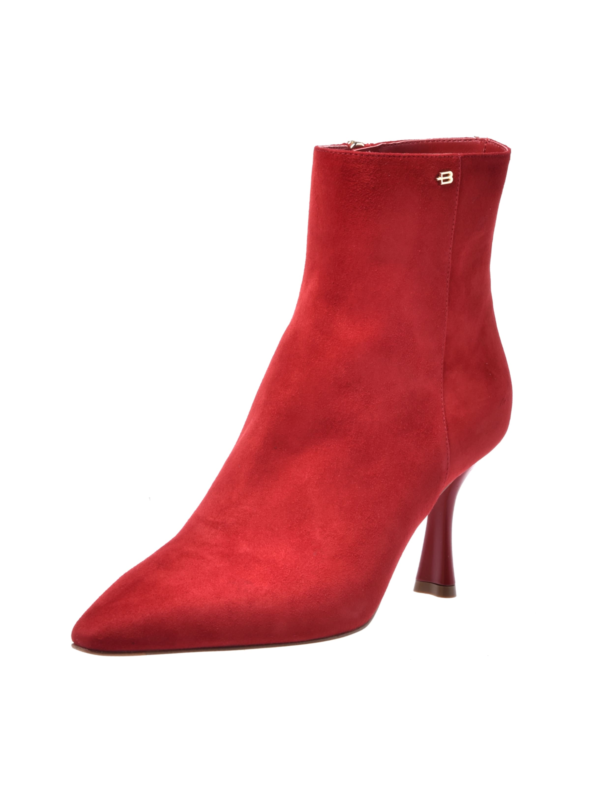 BALDININI Ankle boots in Red: front