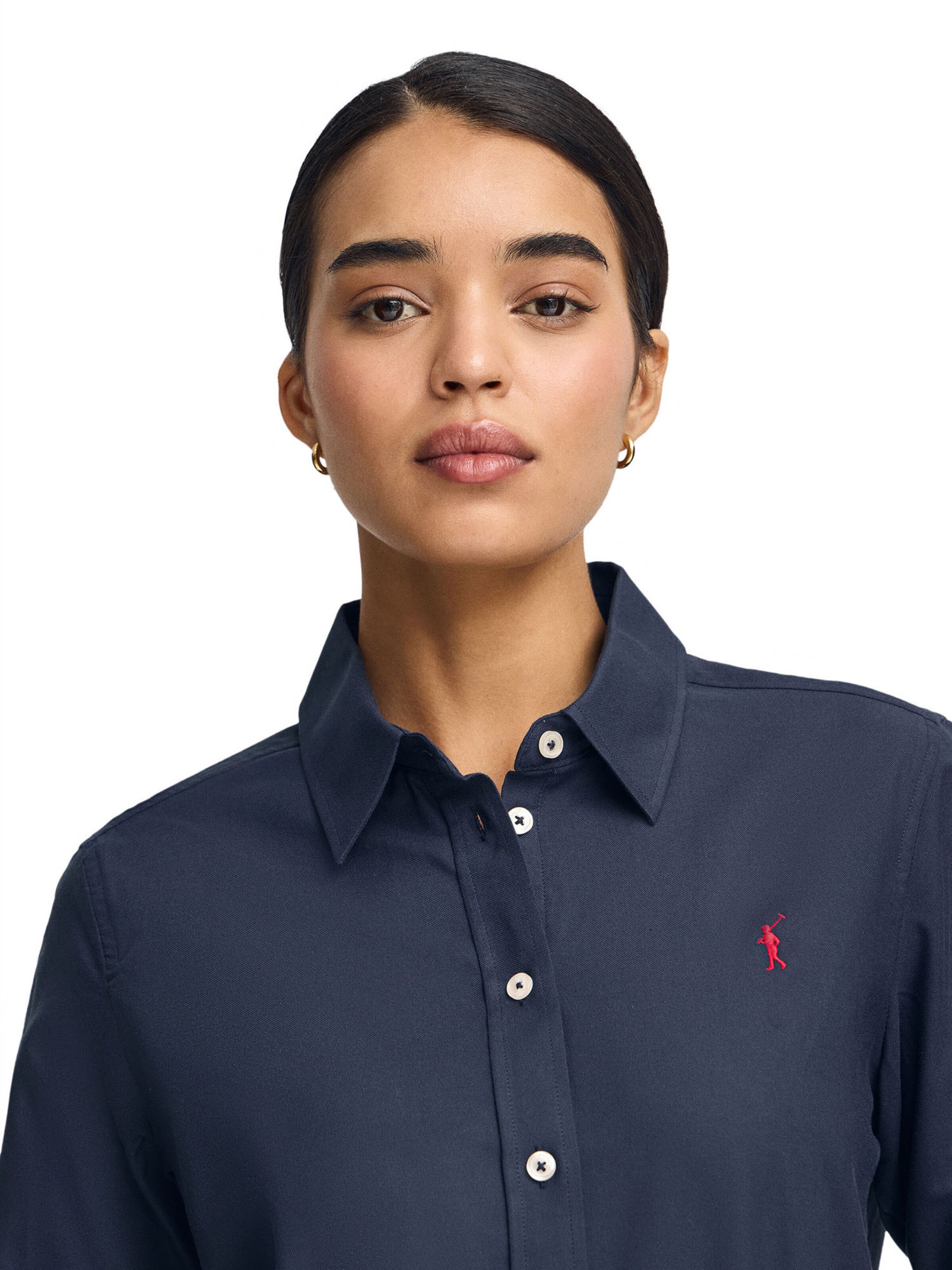 Polo Club Bluse in Blau