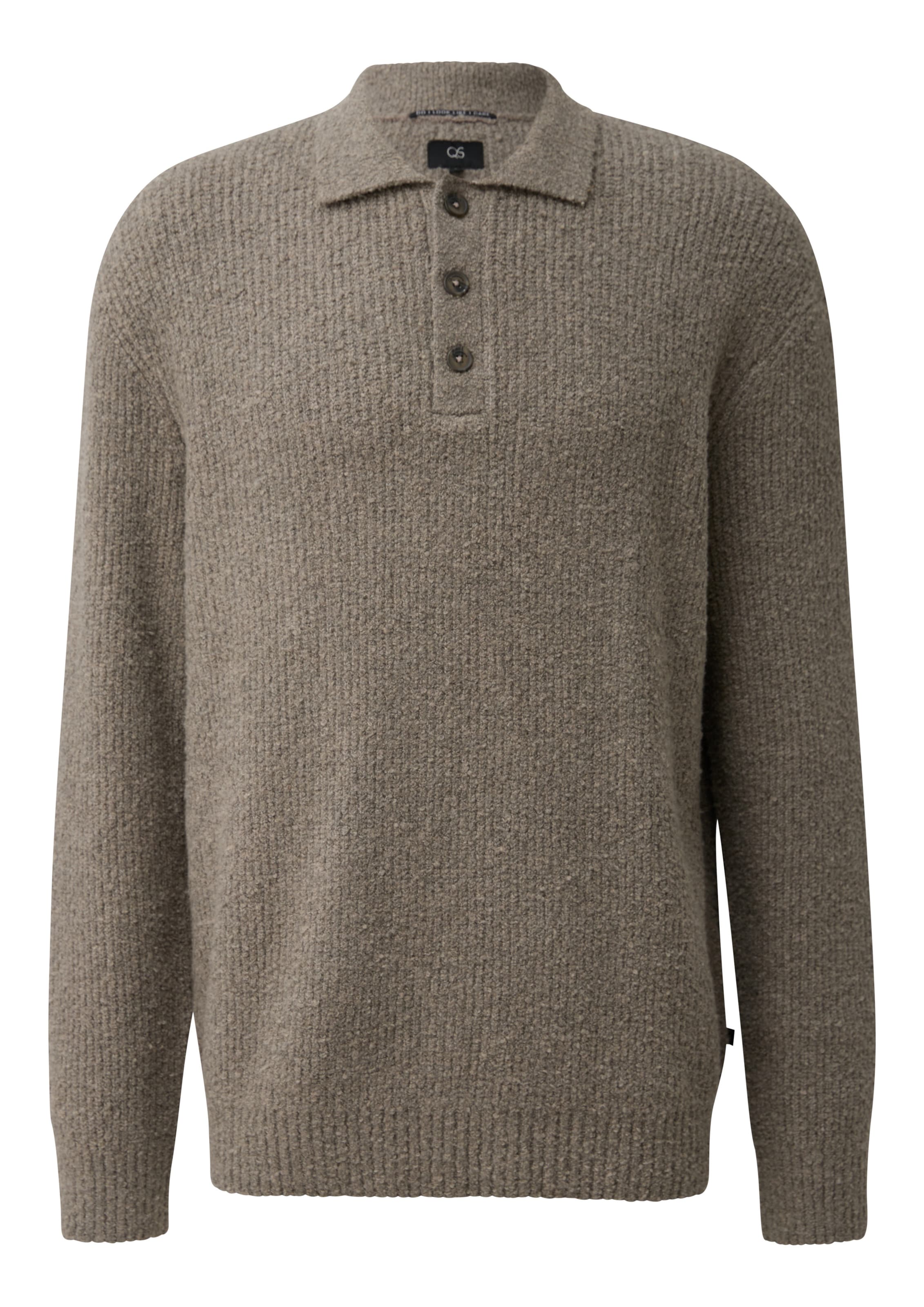 QS Sweater in Brown: front