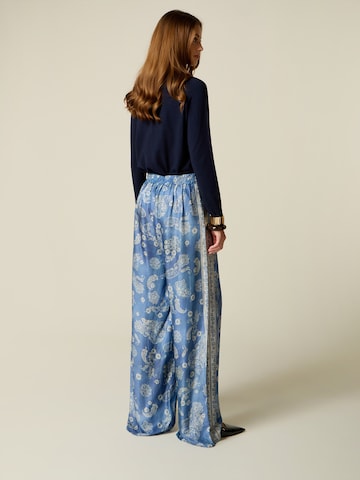 oltre - Ropa ancha Pantalón en azul