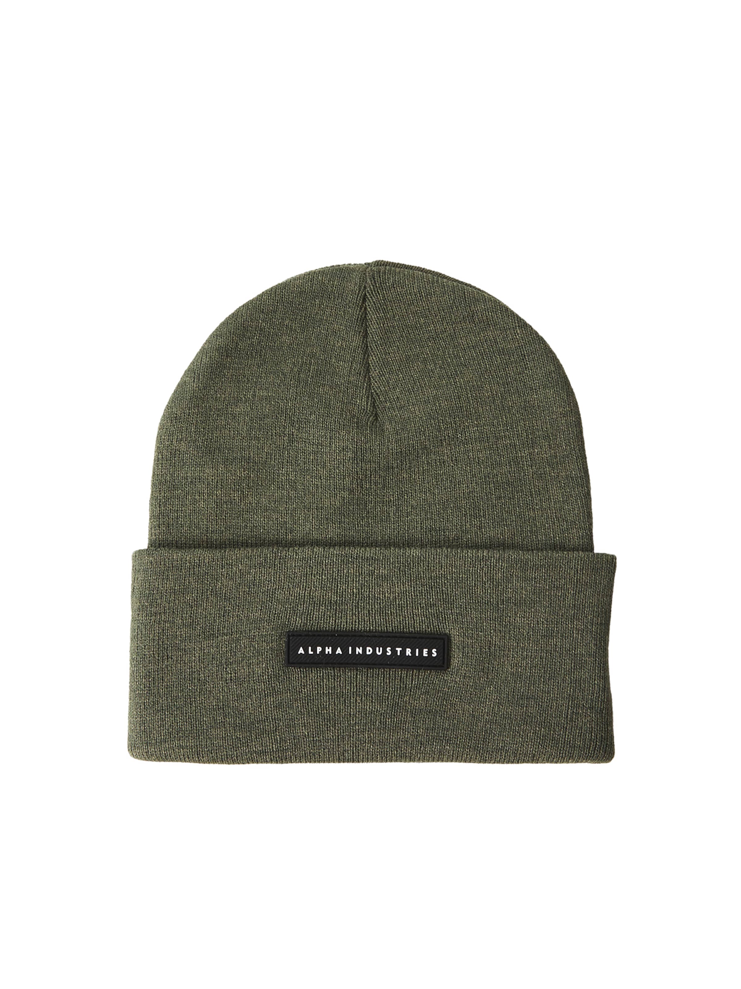 zaļš ALPHA INDUSTRIES Cepure: no priekšpuses