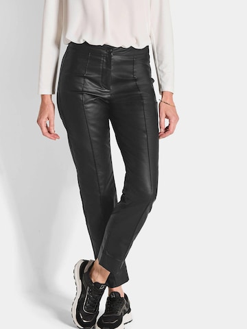 Goldner Slim fit Leggings in Black: front