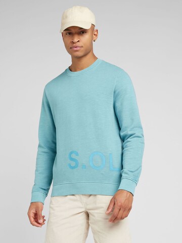 s.Oliver Sweatshirt in Green: front