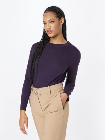 BOSS Black Sweater 'Feganas' in Purple: front