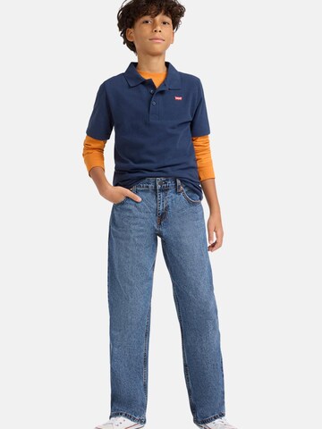 Levi's Kids Baggy Jeans in Blue: front