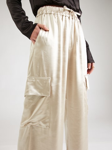 FRENCH CONNECTION Wide Leg Cargobukser 'CHLOETTA' i beige