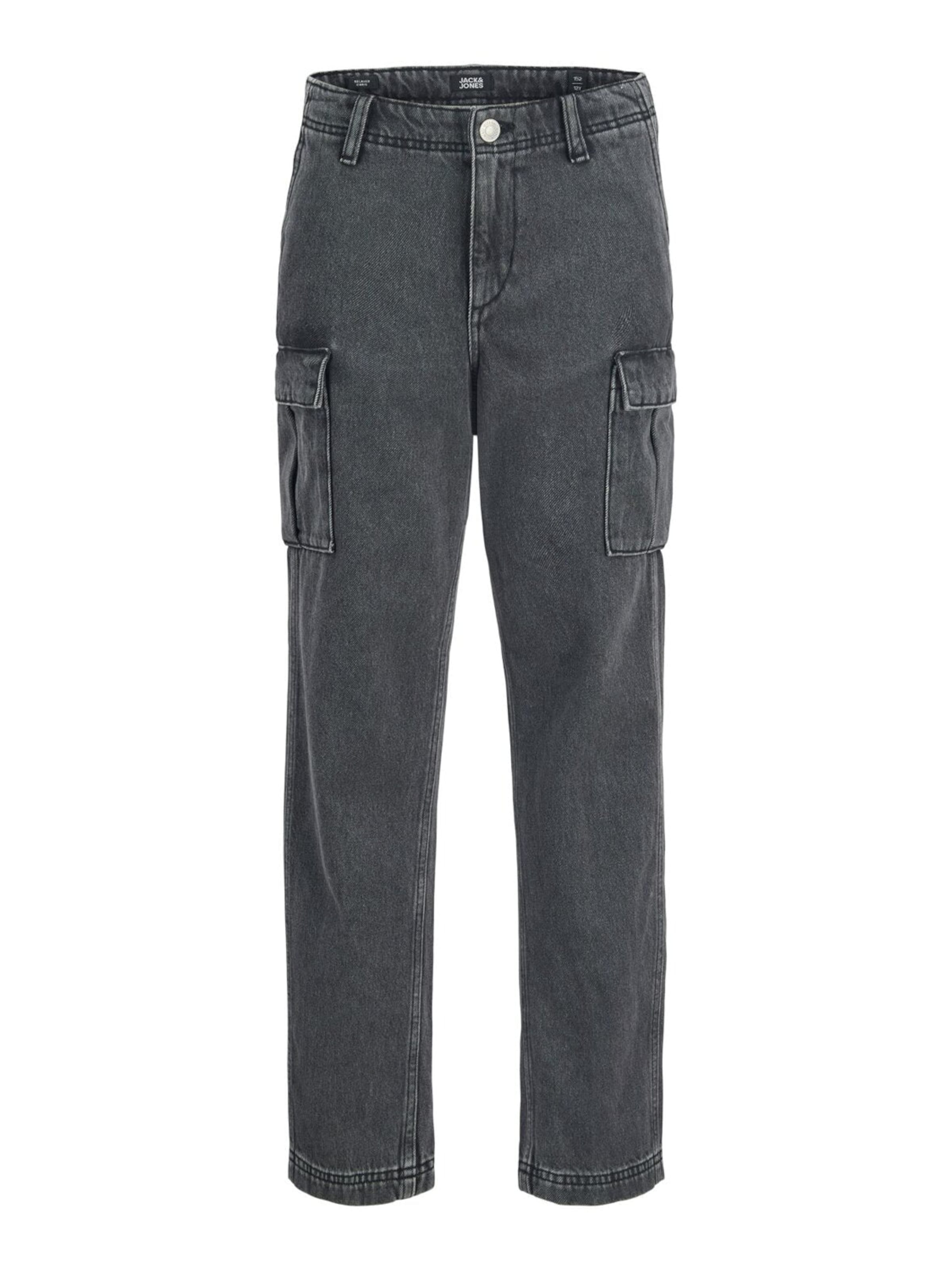 regular Jeans 'JJICHRIS JJBARKLEY AKM 567' di JACK & JONES in nero: frontale