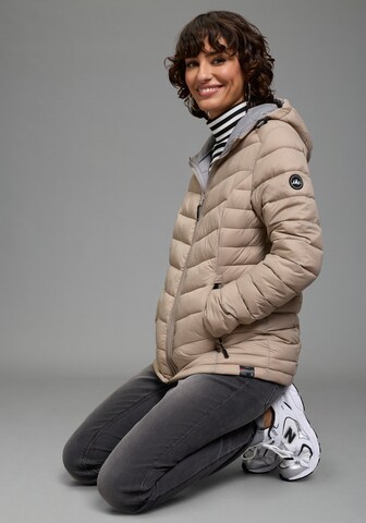 POLARINO Between-Season Jacket in Beige