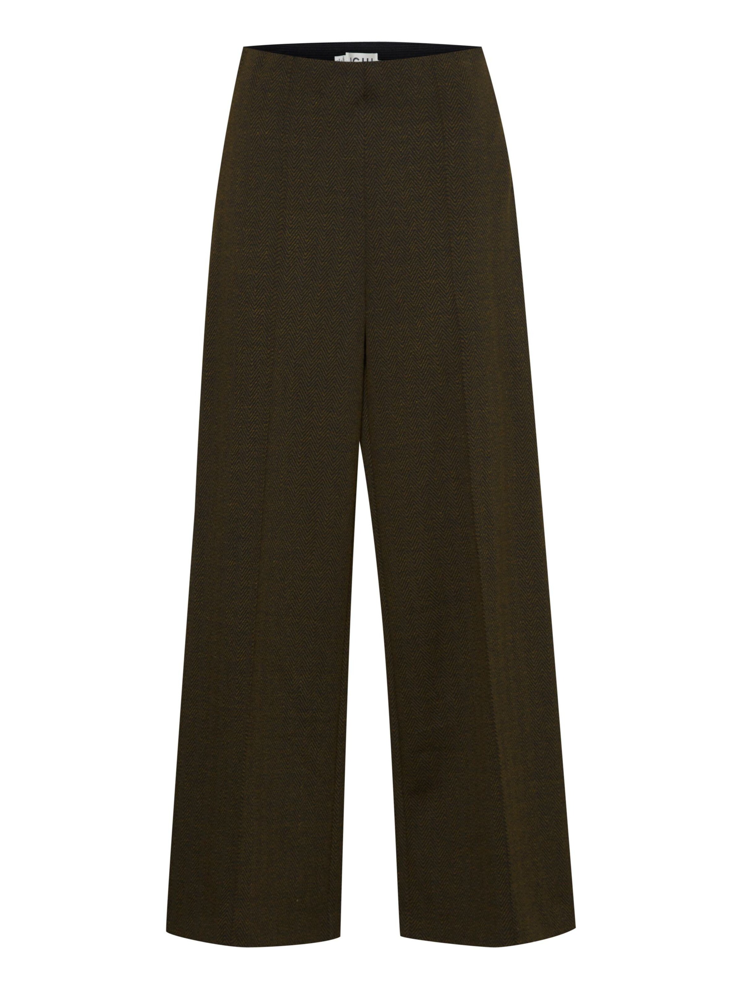 ICHI Bukser 'Kate' i grøn: forside