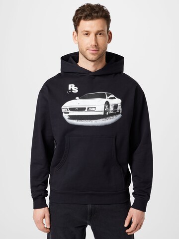 Rethink Status Sweatshirt 'Racing' in Schwarz: Vorderseite