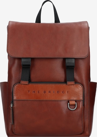 The Bridge Rucksack  'Damiano ' in Braun: predná strana