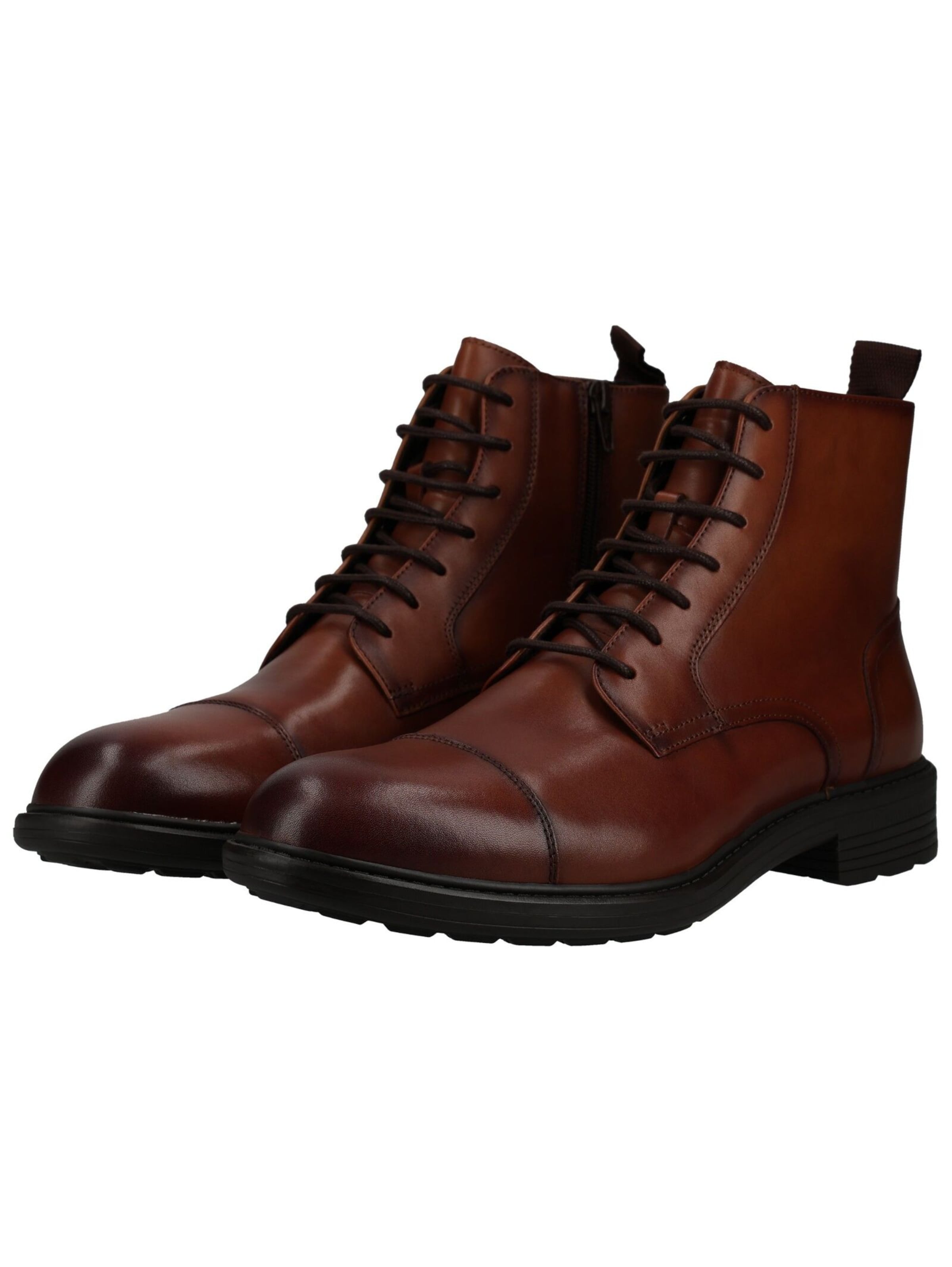 Bottines à lacets GEOX en marron : devant