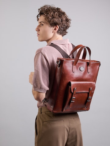 The Bridge Briefcase in Brown