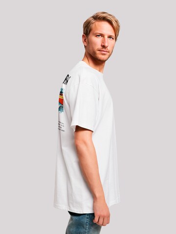 F4NT4STIC T Shirt 'Bora Bora Leewards Island' in Weiß