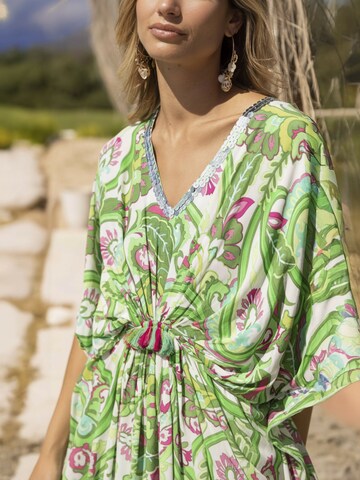Miss June - Vestido 'Robe Longue Emmy' en verde