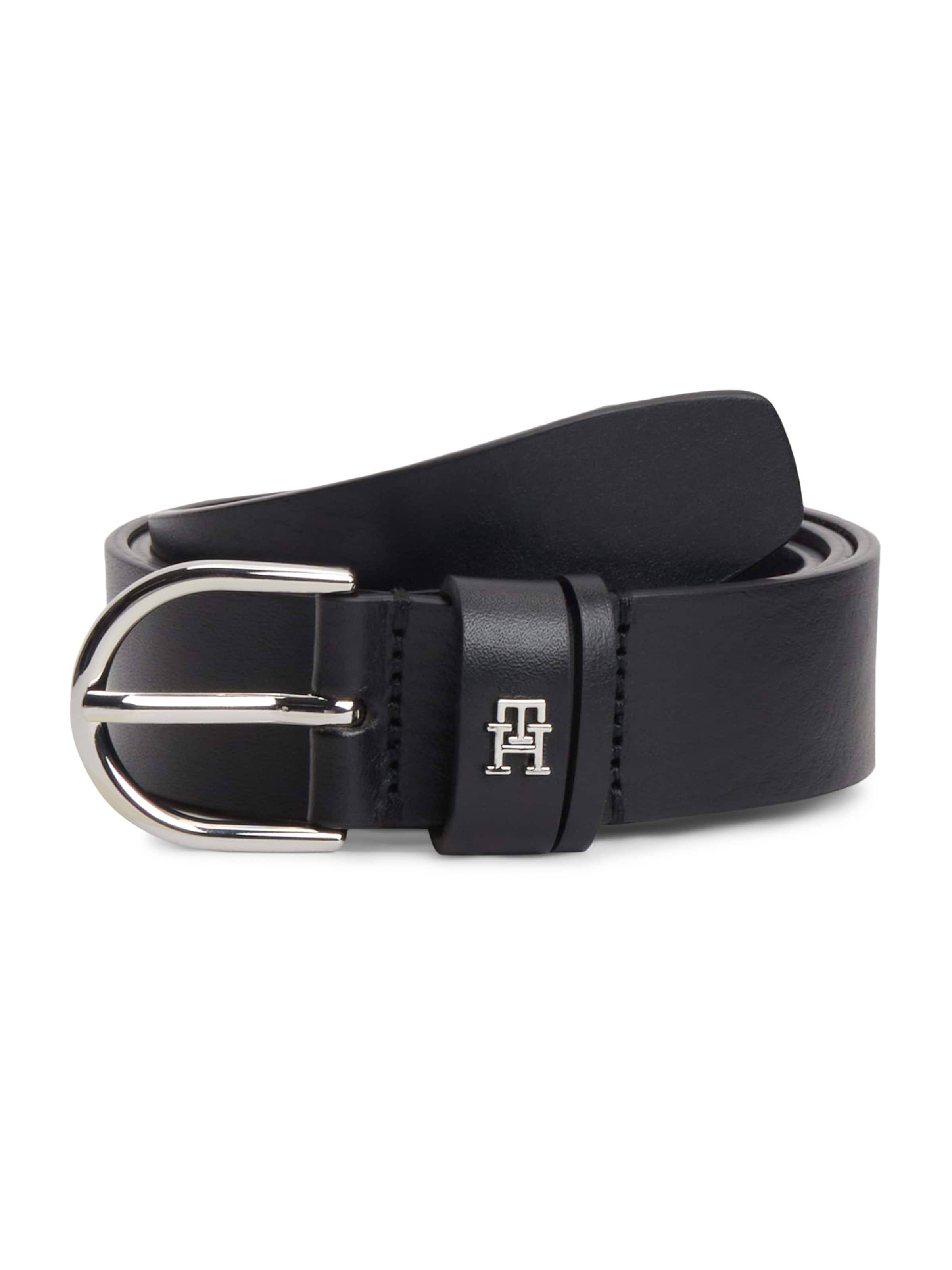 TOMMY HILFIGER Belt 'ESSENTIAL EFFORTLESS 3.0' in Black