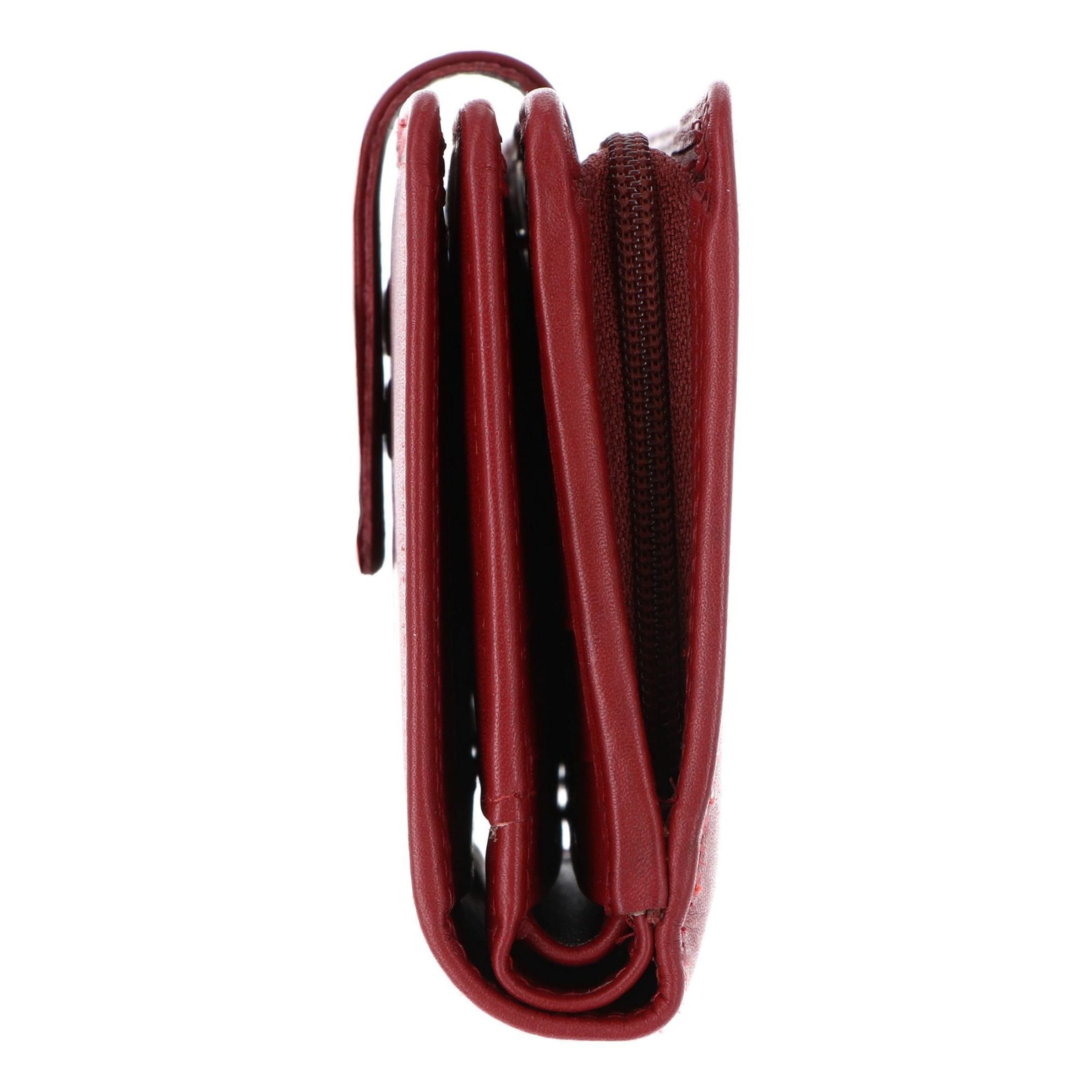 Portamonete 'Polo' di GOLDEN HEAD in rosso