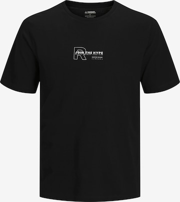 JJ Rebel Paita 'JREBZAKI' värissä musta: etupuoli
