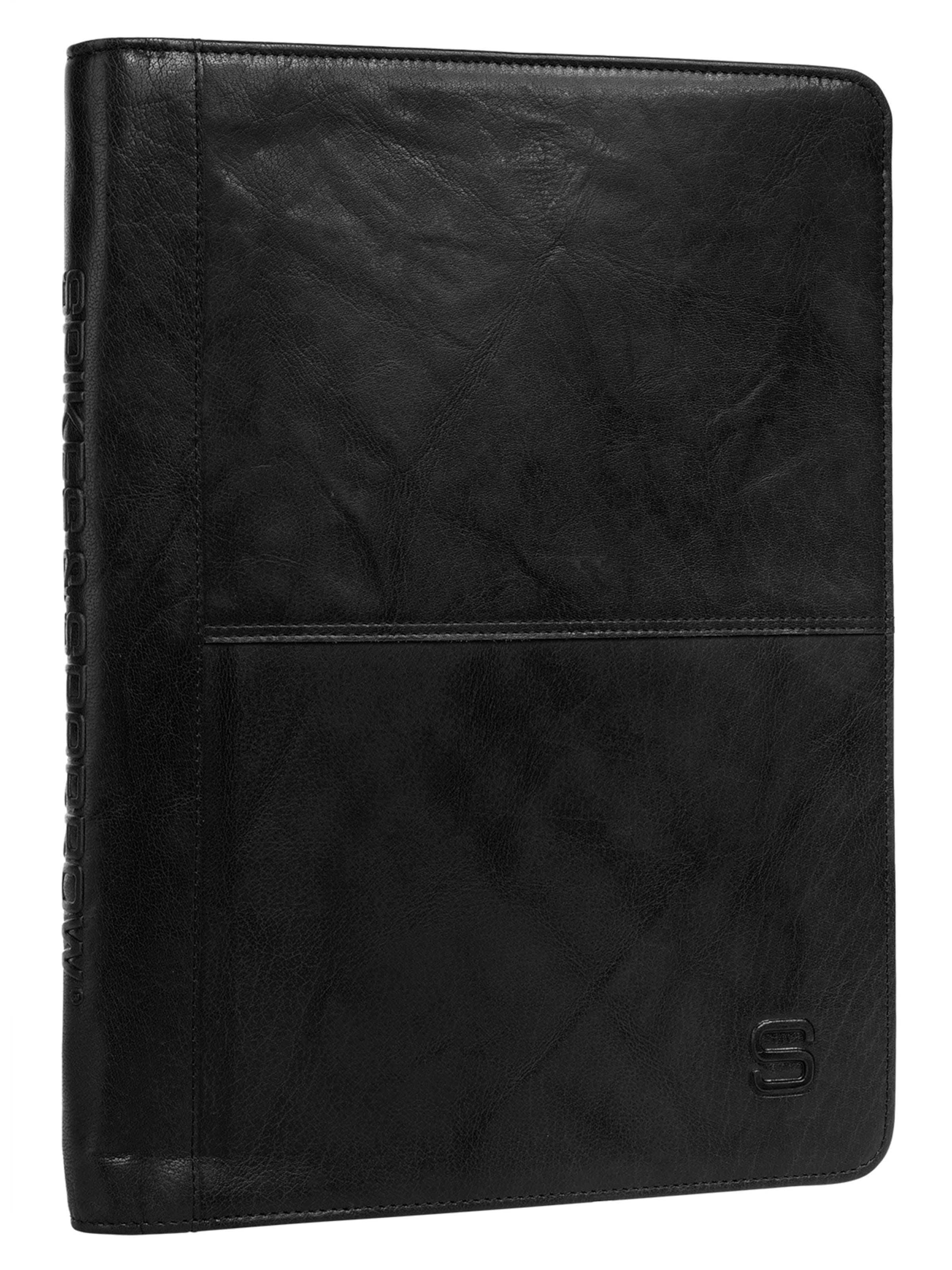 Spikes & Sparrow Document bag in Black