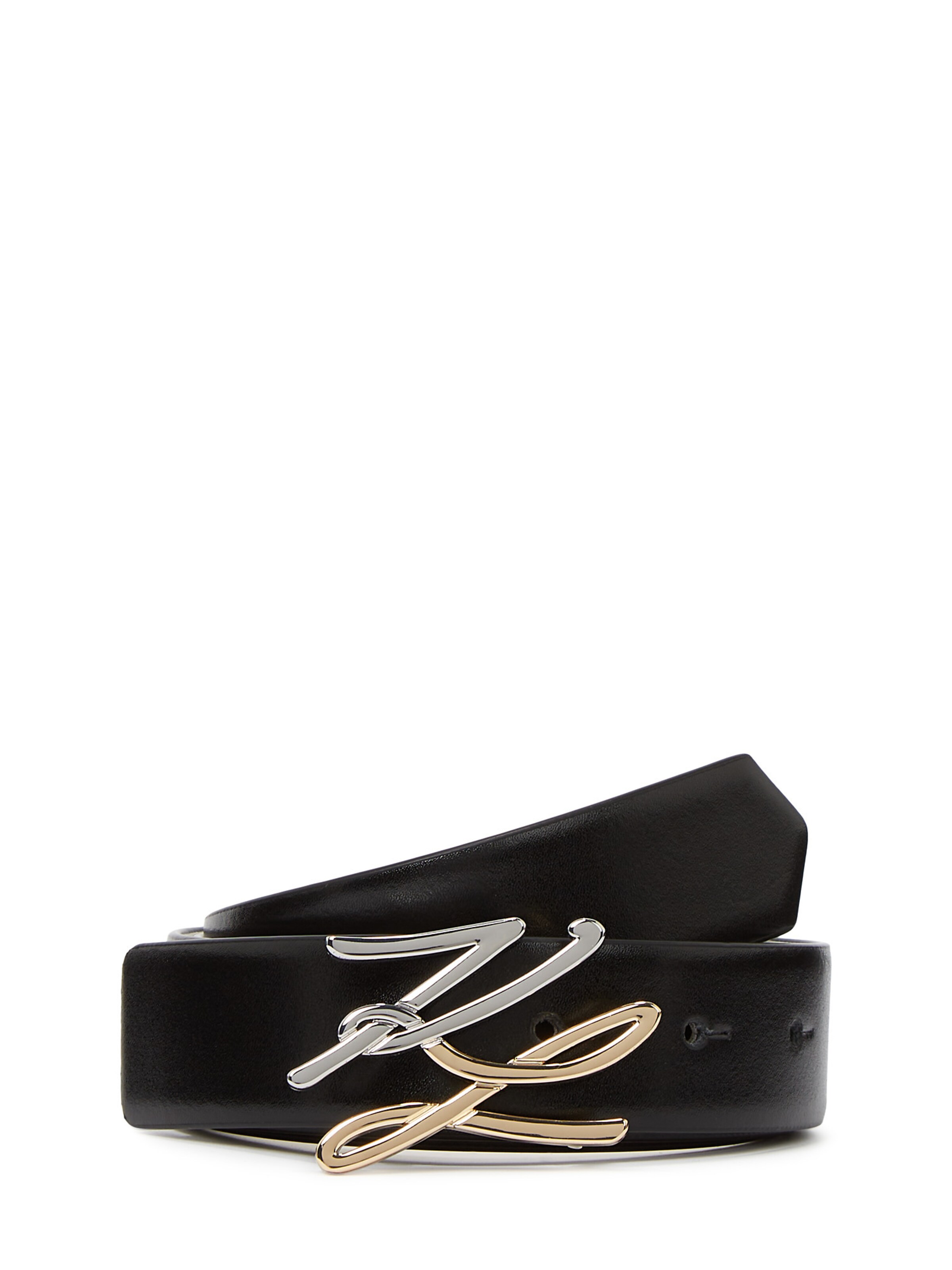 Karl Lagerfeld Pas | črna barva: sprednja stran