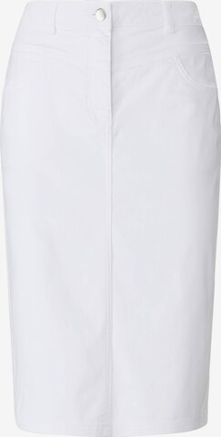 Peter Hahn Skirt in White: front